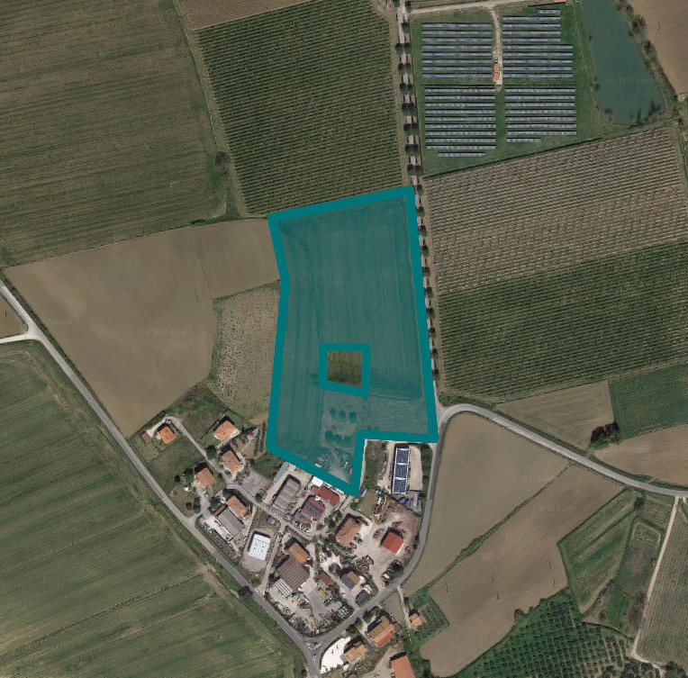 Teil eines erschlossenen Gebiets und landwirtschaftliches Grundstück in Paciano (PG) - LOT 3