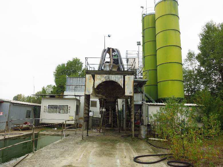 Planta de produção de concreto em Truccazzano (MI) - LOTE 2