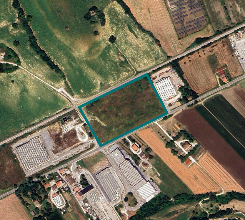 Terreno edificável em Pollenza (MC) - LOTE 2