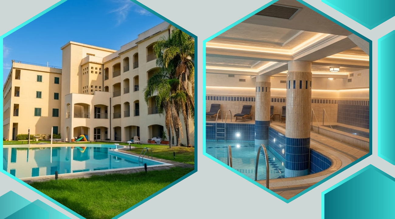 Centro
termale
con hotel